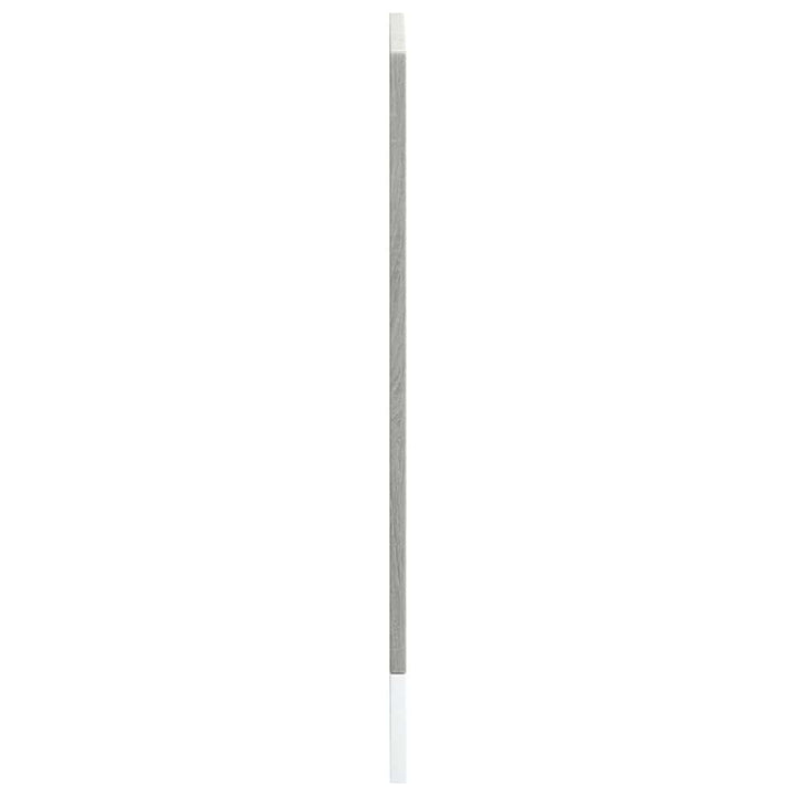 låge til opvaskemaskine Porto 60x1,5x57 cm grå sonoma-eg