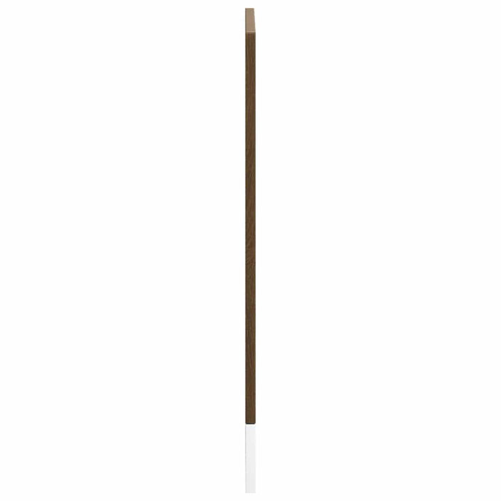 låge til opvaskemaskine Porto 60x1,5x57 cm brun egetræsfarve