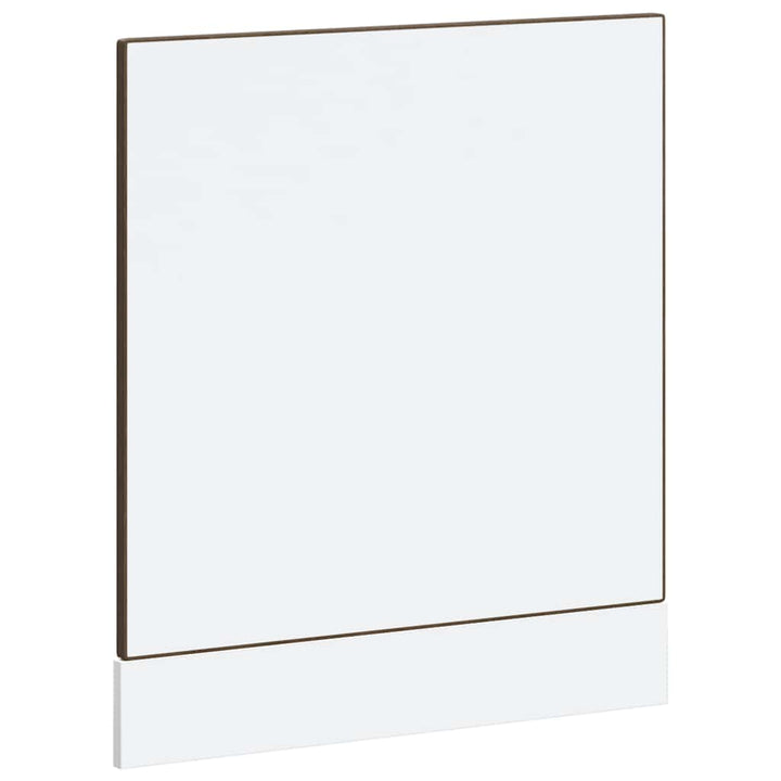 låge til opvaskemaskine Porto 60x1,5x57 cm brun egetræsfarve