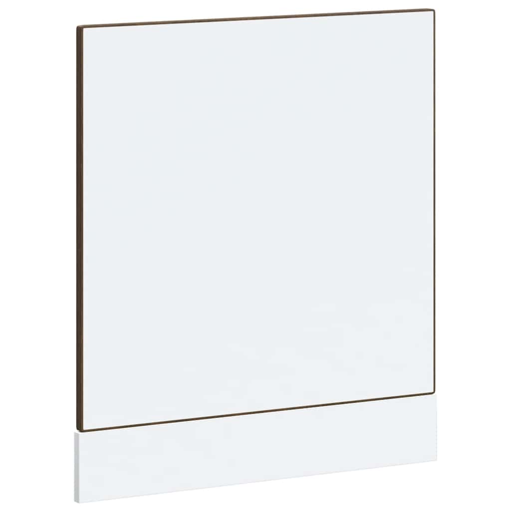 låge til opvaskemaskine Porto 60x1,5x57 cm brun egetræsfarve