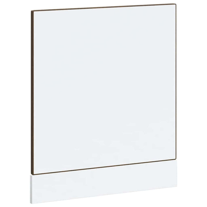 låge til opvaskemaskine Porto 60x1,5x57 cm brun egetræsfarve