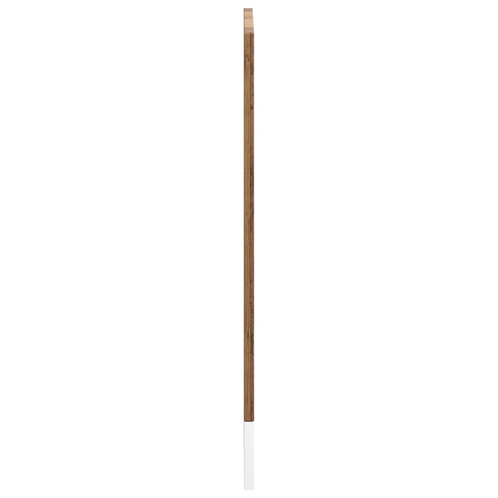 låge til opvaskemaskine Porto 60x1,5x57 cm antikt træ