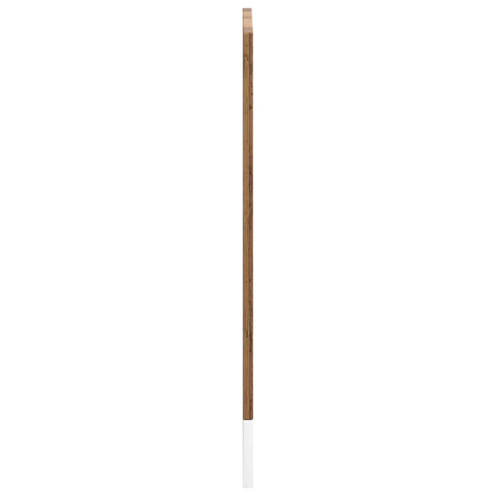 låge til opvaskemaskine Porto 60x1,5x57 cm antikt træ