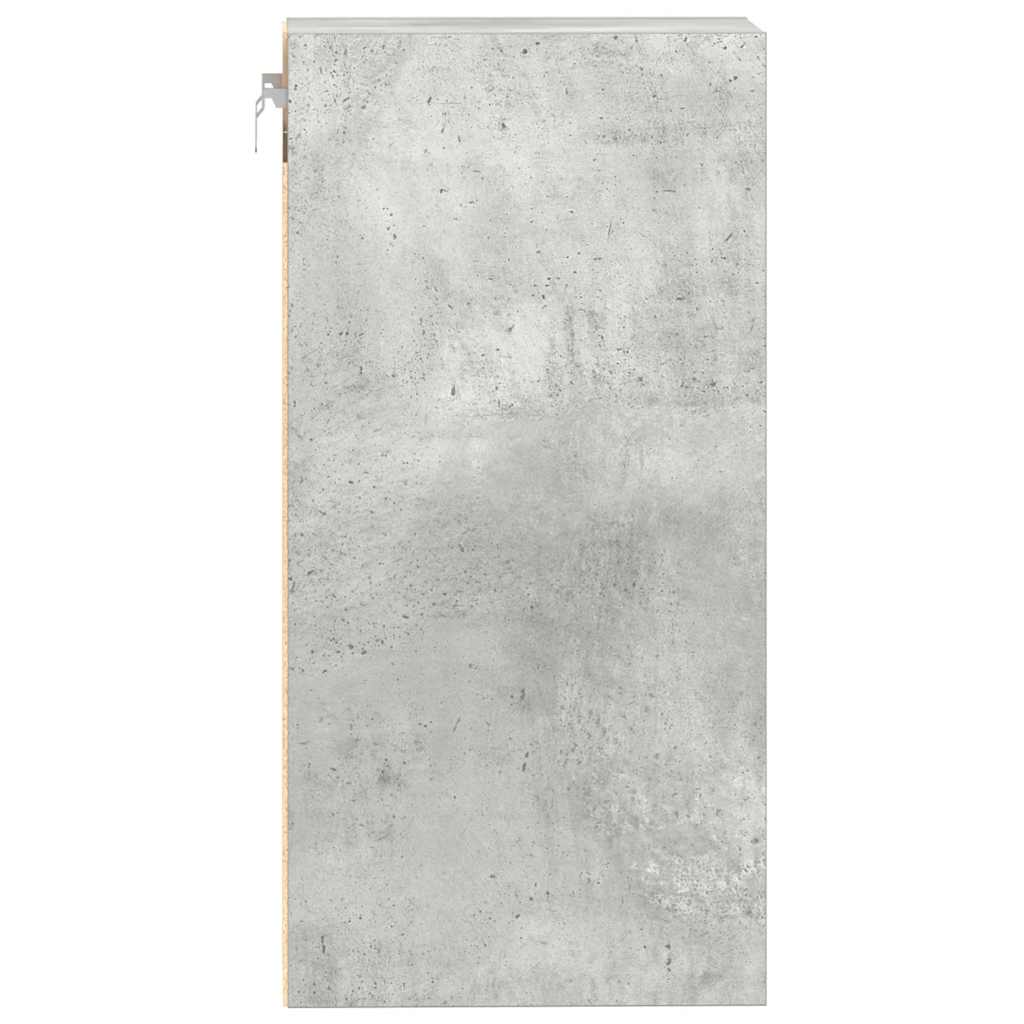 hængeskab "Riga" betongrå 40x29,5x60 cm konstrueret træ