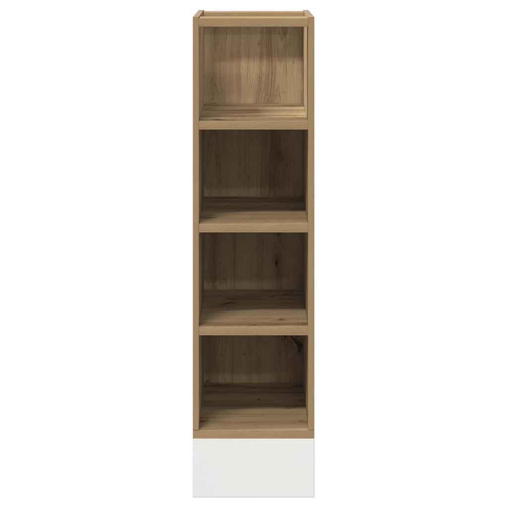 underskab "Riga" håndlavet eg 20x44,5x81,5 cm konstrueret træ