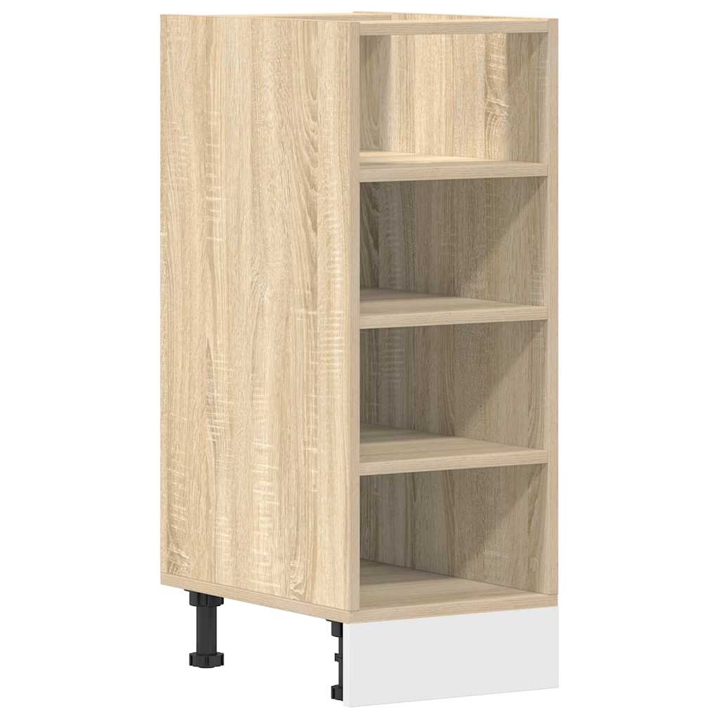 underskab "Riga" Sonoma Eg 30x44,5x81,5 cm konstrueret træ