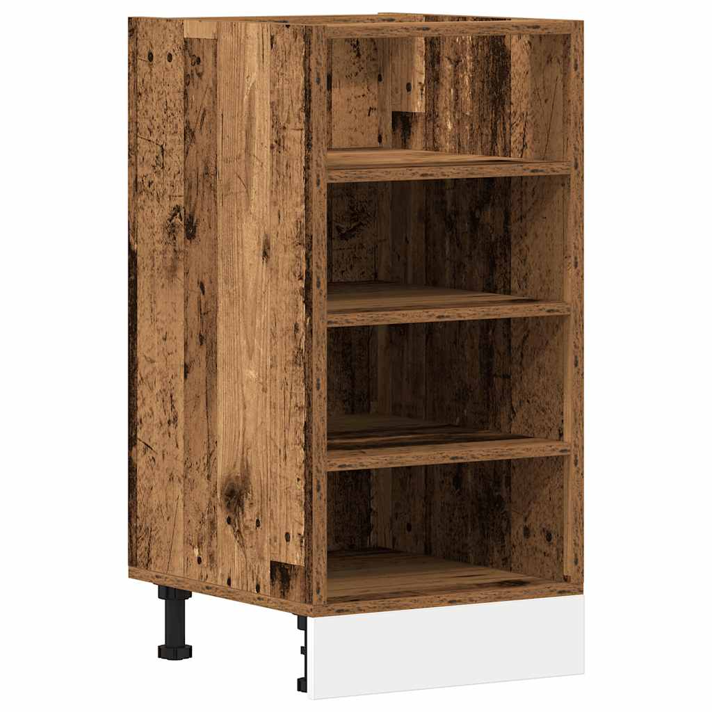 underskab "Riga" gammelt træ 40x44,5x81,5 cm konstrueret træ