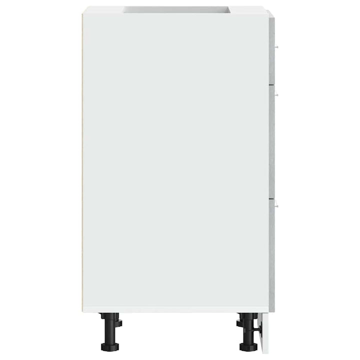 underskab "Lyon" grå Sonoma 40x46x81,5 cm konstrueret træ