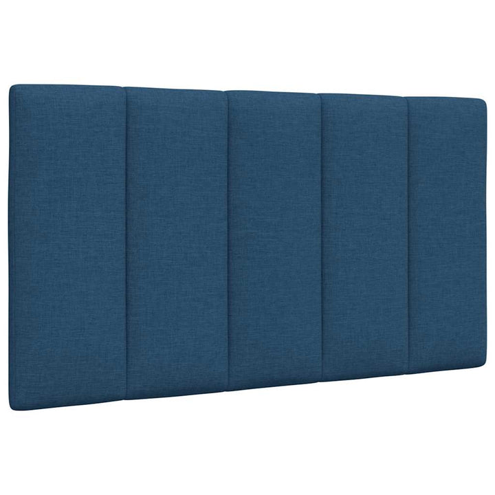 sengeramme uden madras Hanko 90x190 cm stof blå