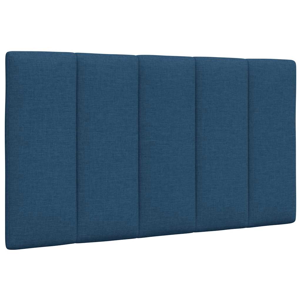 sengeramme uden madras Hanko 90x200 cm stof blå