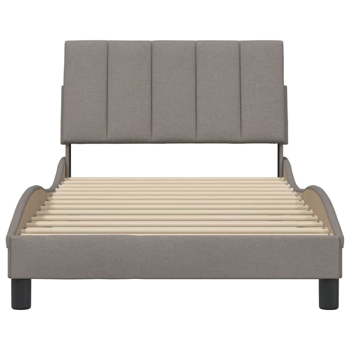 sengeramme uden madras Hanko Taupe 100x200 cm Stof