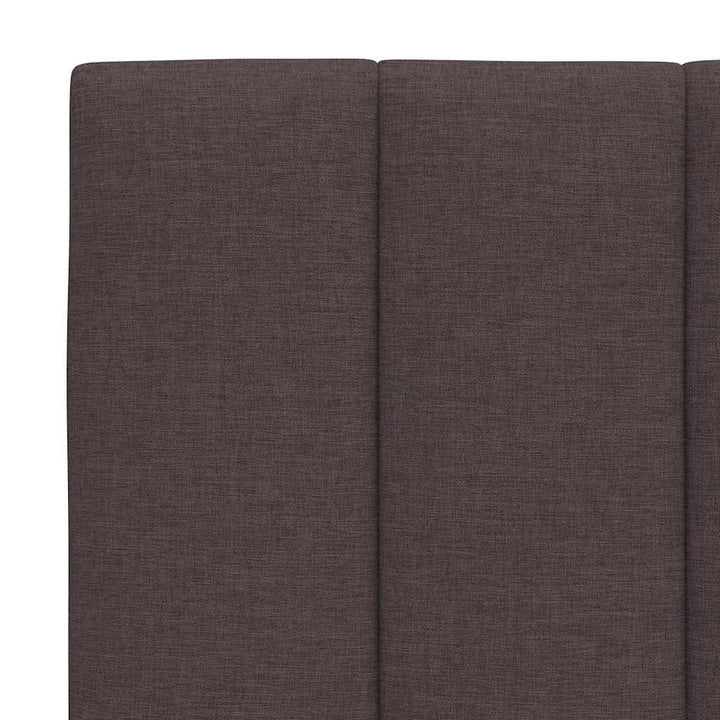 sengeramme uden madras Hanko Mørkebrun 120x200 cm Stof