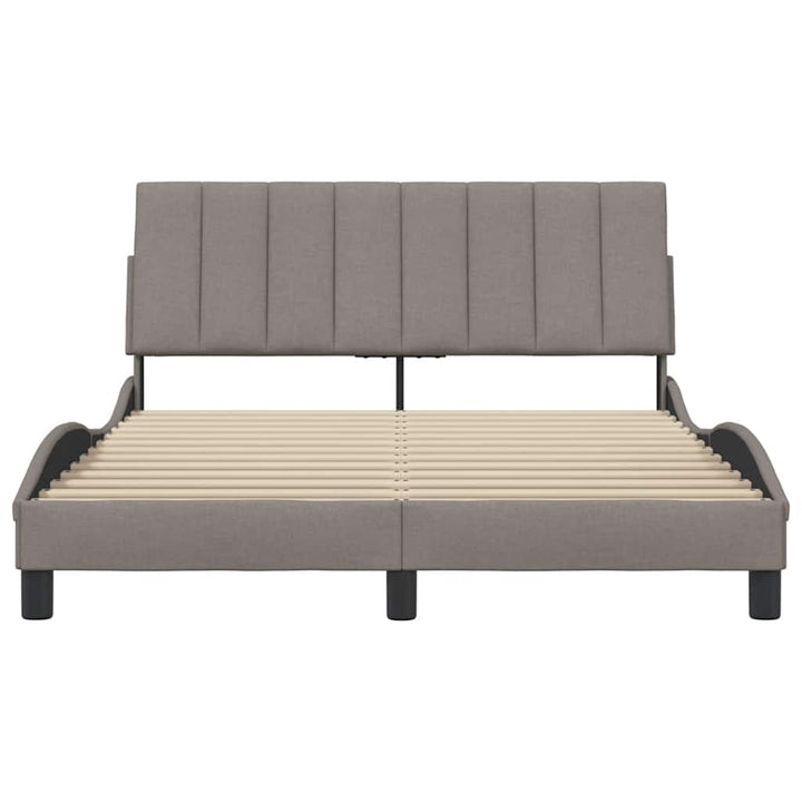 sengeramme uden madras Hanko Taupe 120x200 cm Stof