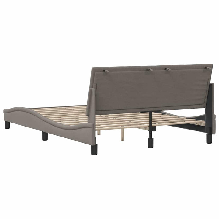 sengeramme uden madras Hanko Taupe 120x200 cm Stof