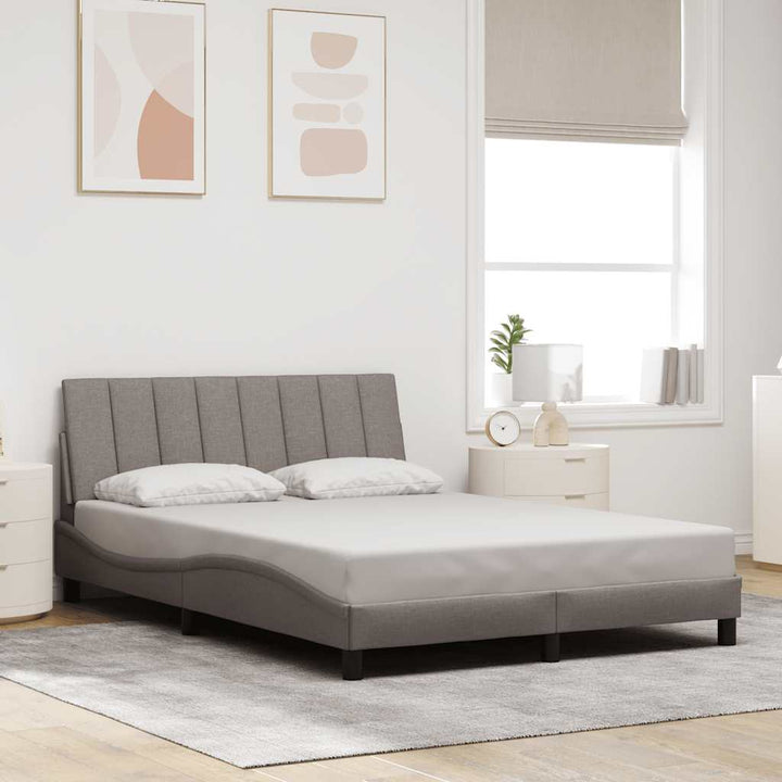 sengeramme uden madras Hanko Taupe 120x200 cm Stof