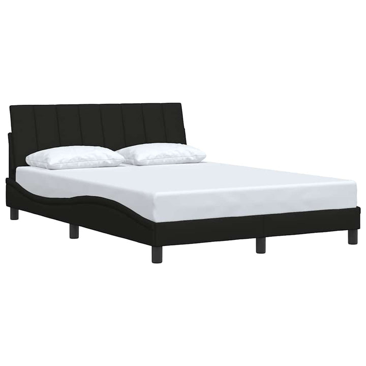 sengeramme uden madras Hanko 140x200 cm stof sort