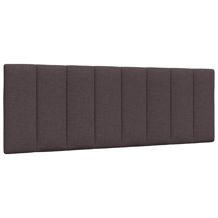 sengeramme uden madras Hanko 140x200 cm stof mørkebrun