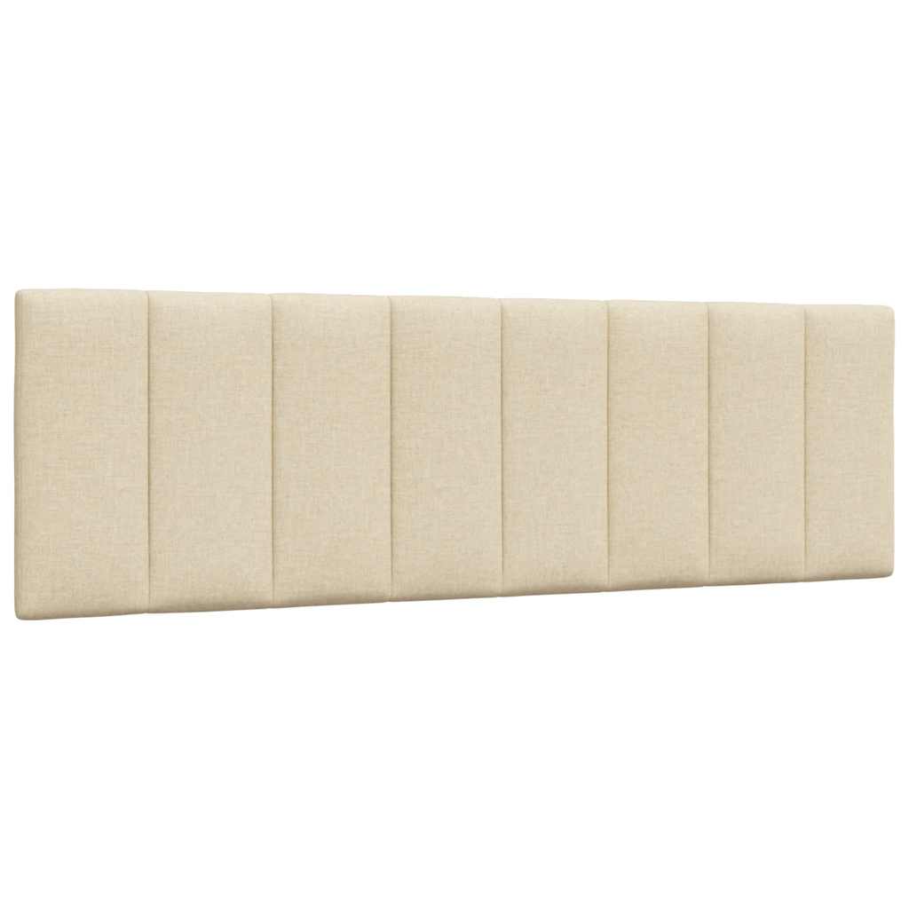sengeramme uden madras Hanko 160x200 cm stof cremefarvet
