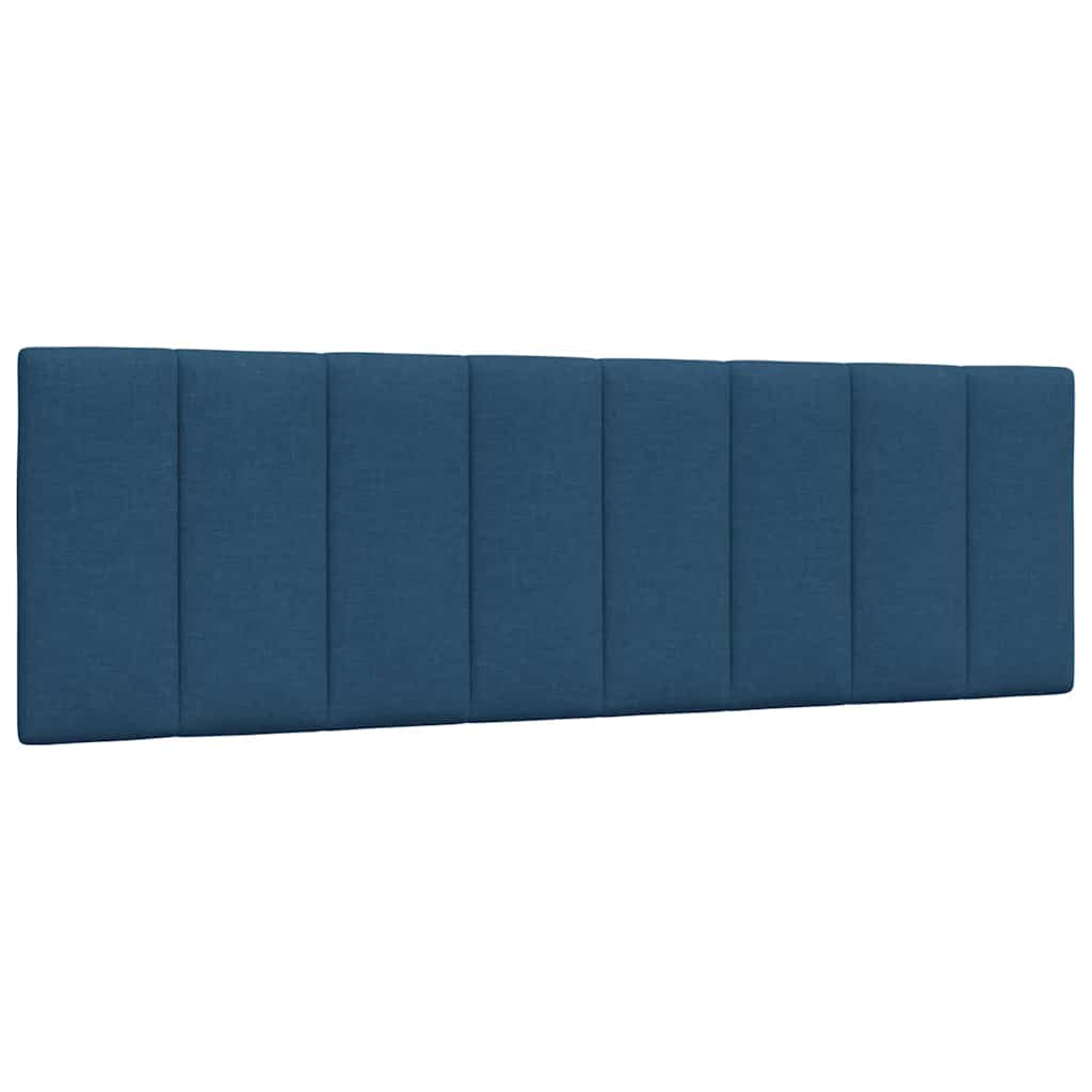 sengeramme uden madras Hanko 160x200 cm stof blå