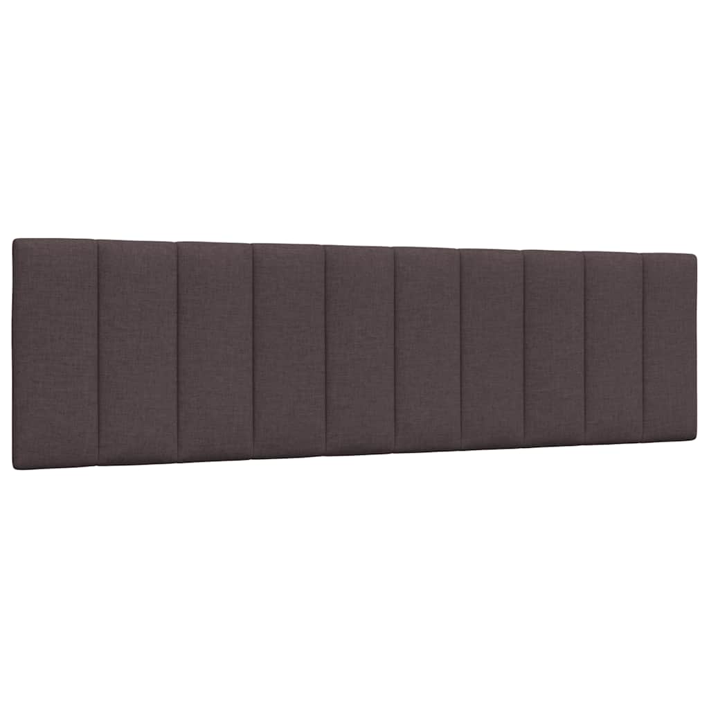 sengeramme uden madras Hanko 180x200 cm stof mørkebrun