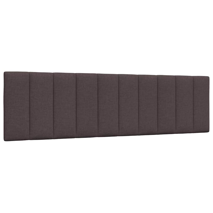 sengeramme uden madras Hanko 180x200 cm stof mørkebrun