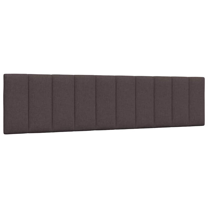 sengeramme uden madras Hanko 200x200 cm stof mørkebrun