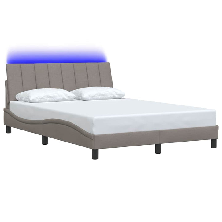 sengeramme uden madras Hanko Taupe 120x200 cm Stof