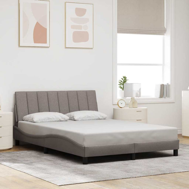 sengeramme uden madras Hanko Taupe 120x200 cm Stof
