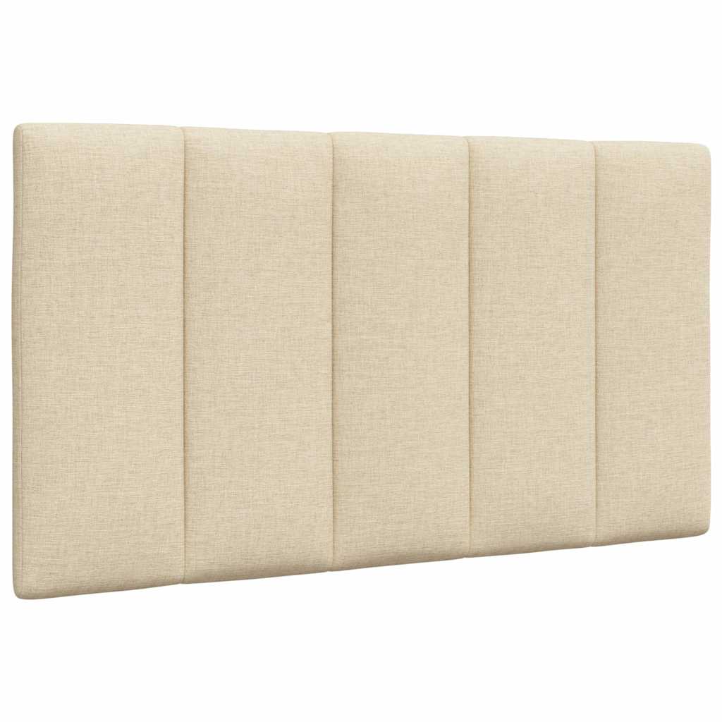 seng med madras Hanko 90x200 cm stof cremefarvet