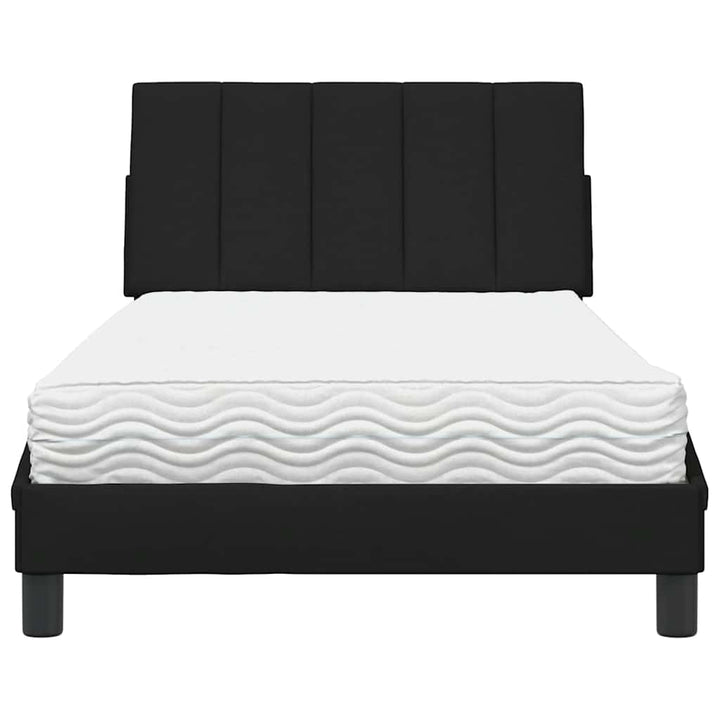 seng med madras Hanko 100x200 cm stof sort