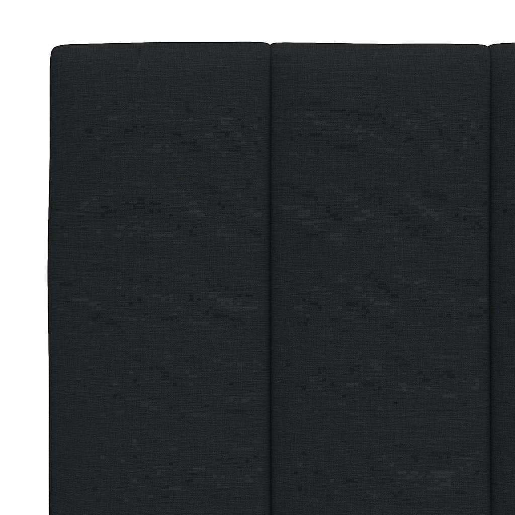 seng med madras Hanko 100x200 cm stof sort