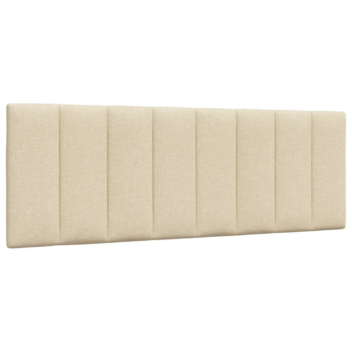 seng med madras Hanko 140x190 cm stof cremefarvet