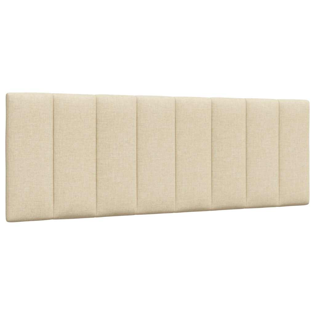 seng med madras Hanko 140x200 cm stof cremefarvet