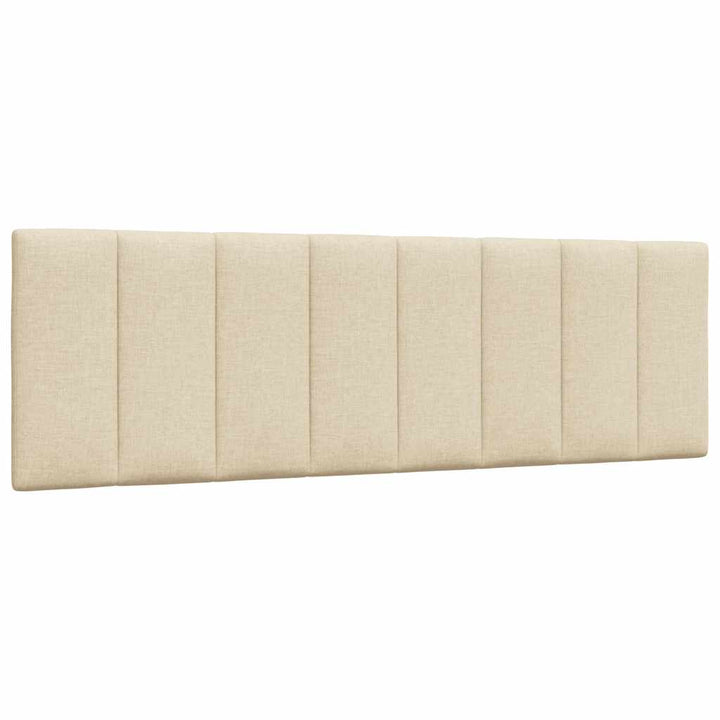 seng med madras Hanko 160x200 cm stof cremefarvet