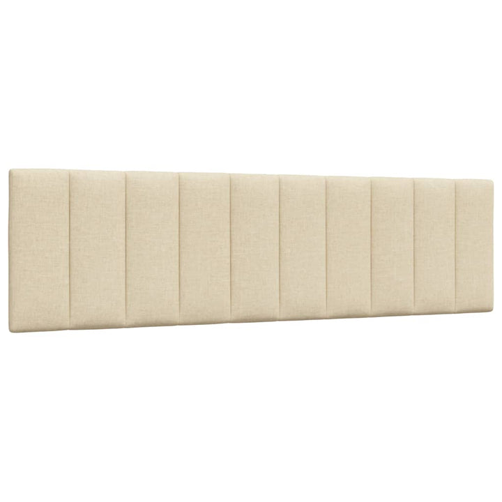 seng med madras Hanko 180x200 cm stof cremefarvet