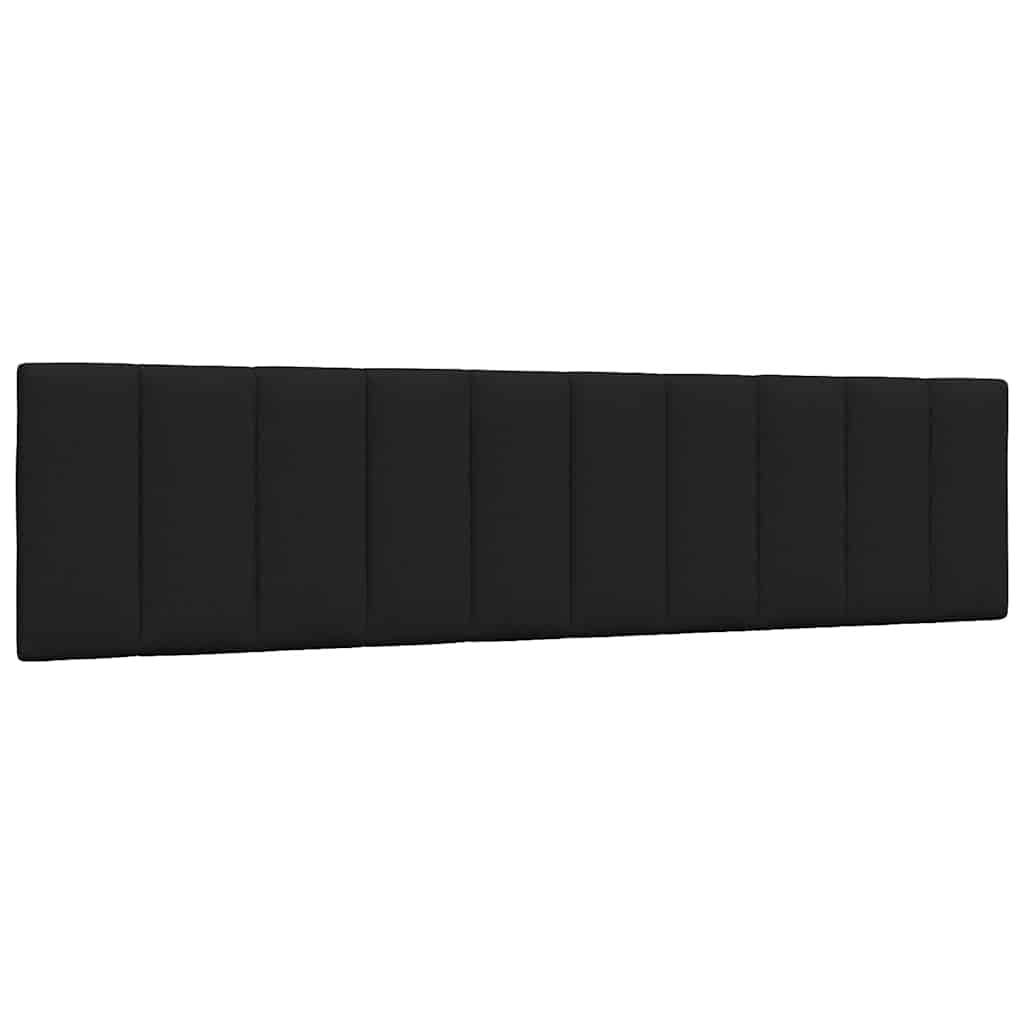 seng med madras Hanko 200x200 cm stof sort