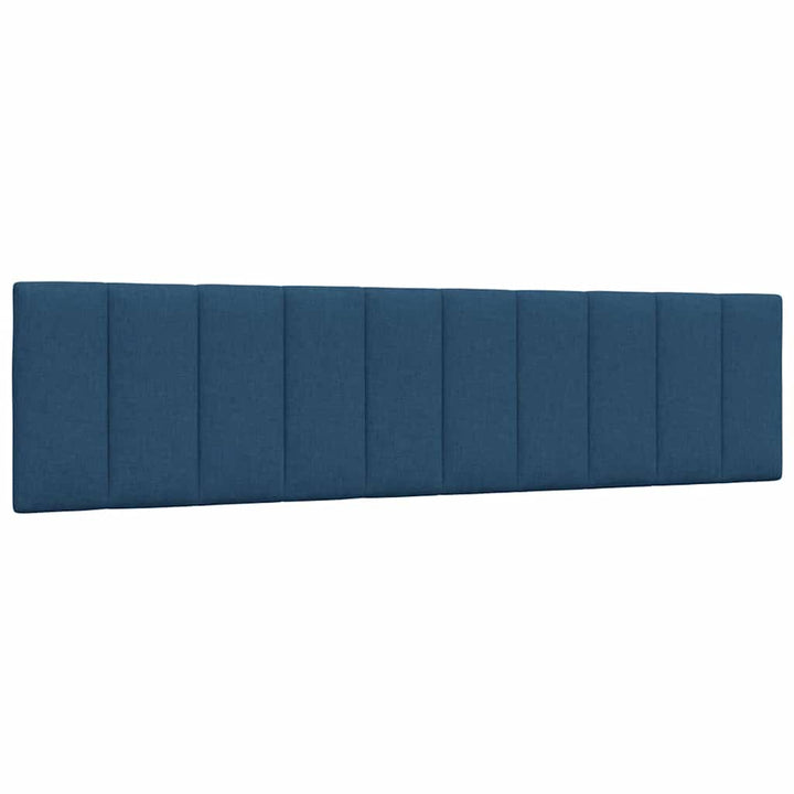 seng med madras Hanko 200x200 cm stof blå