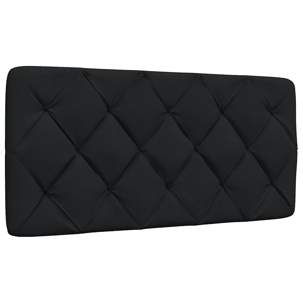 Sengeramme uden madras Sort 100x200 cm Stof