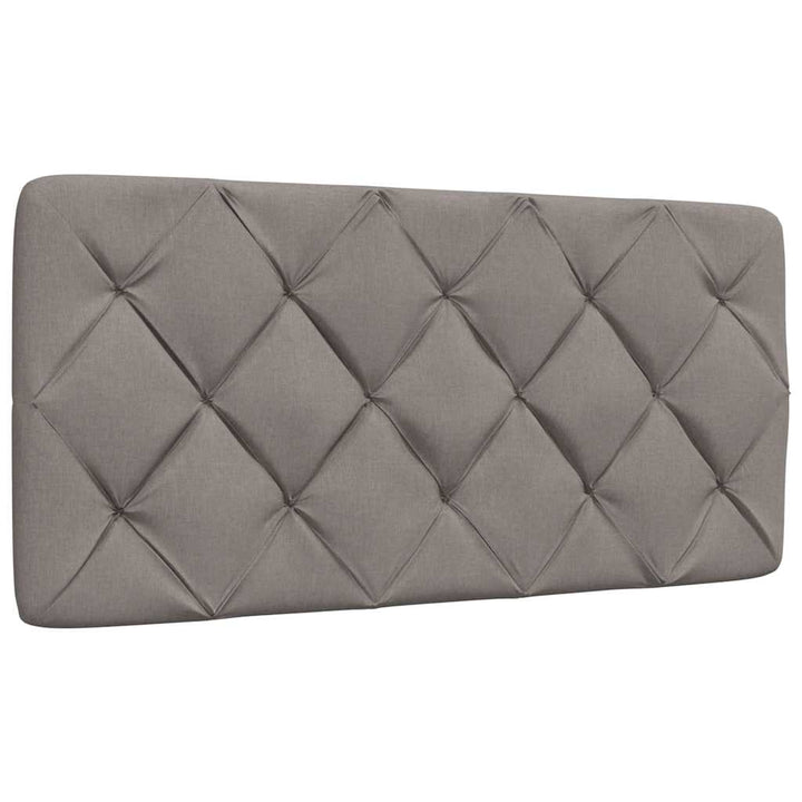 Sengeramme uden madras Taupe 100x200 cm Stof
