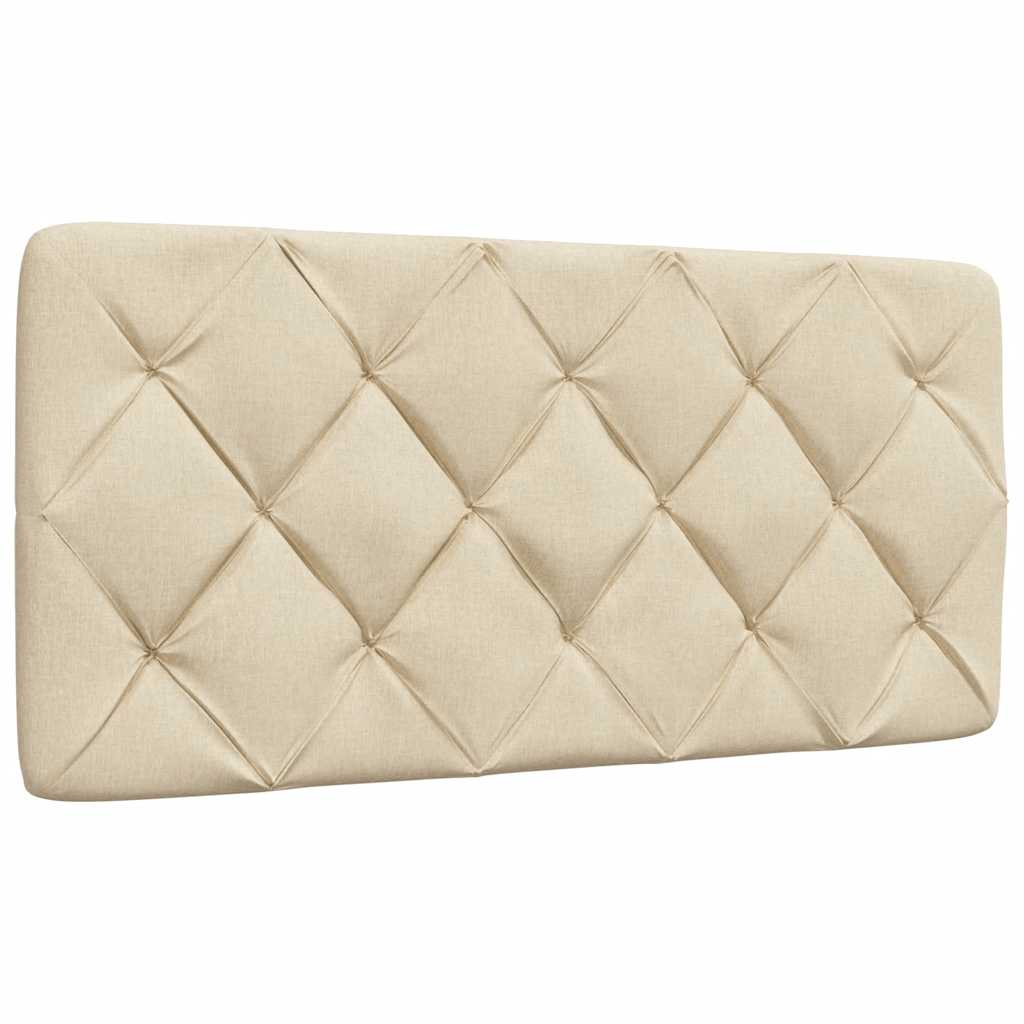 Sengeramme uden madras Creme 100x200 cm Stof