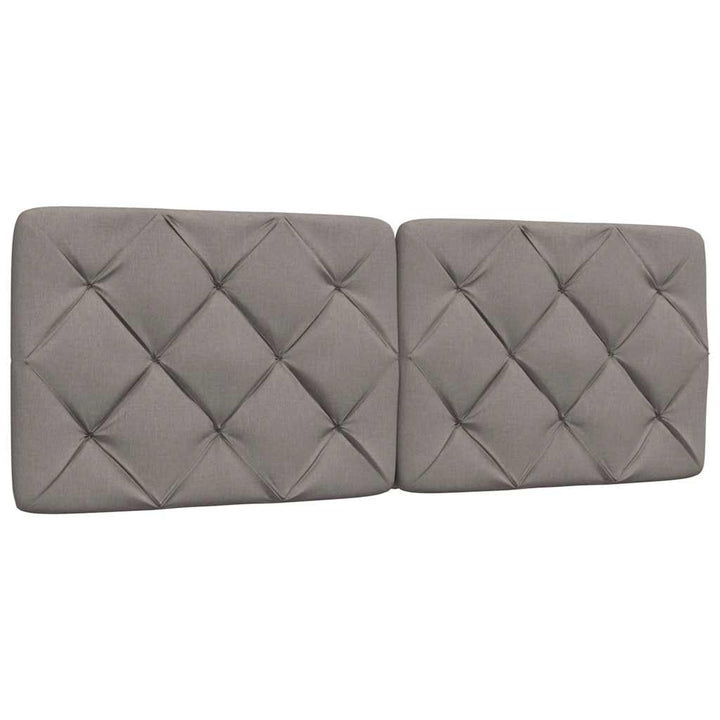 Sengeramme uden madras Taupe 120x200 cm Stof