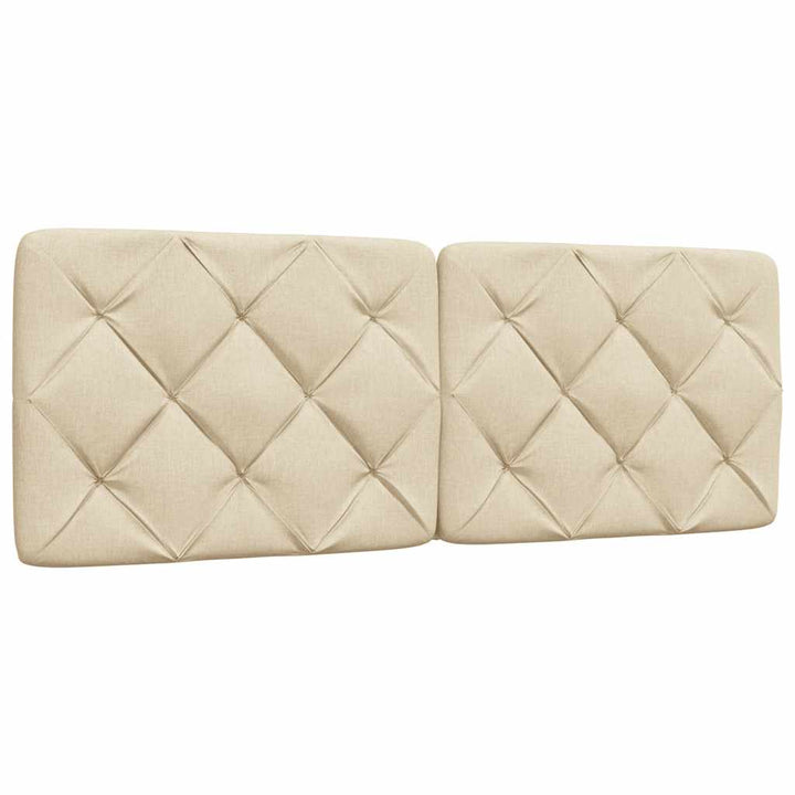 Sengeramme uden madras Creme 120x200 cm Stof