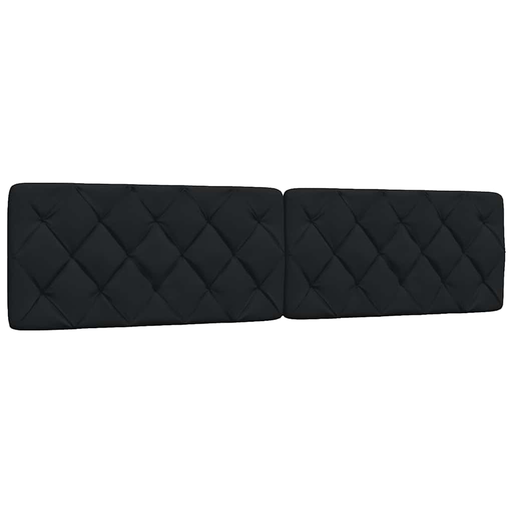 sengeramme uden madras 200x200 cm stof sort