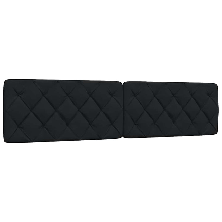 sengeramme uden madras 200x200 cm stof sort