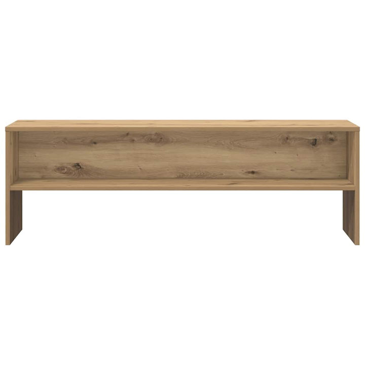 tv-bord 120x40x40 cm konstrueret træ gammelt trælook