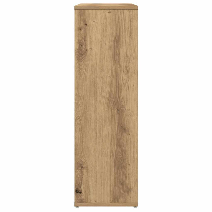 bogskab 50x25x80 cm konstrueret træ kunsteg