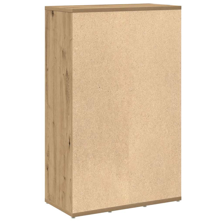 bogskab 50x25x80 cm konstrueret træ kunsteg
