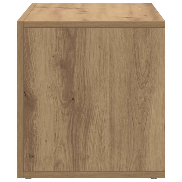 LP opbevaringskasse 69,5x34x36 cm konstrueret træ kunsteg