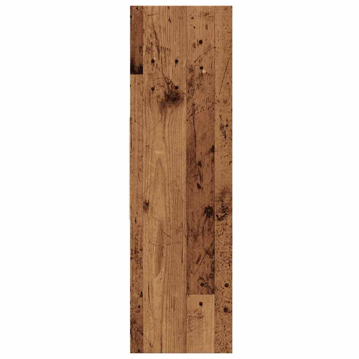 bogreol 97,5x29,5x100 cm konstrueret træ gammelt træ