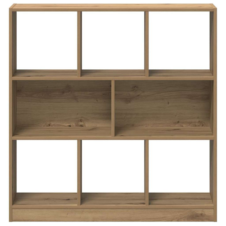 bogskab 97,5x29,5x100 cm konstrueret træ kunsteg